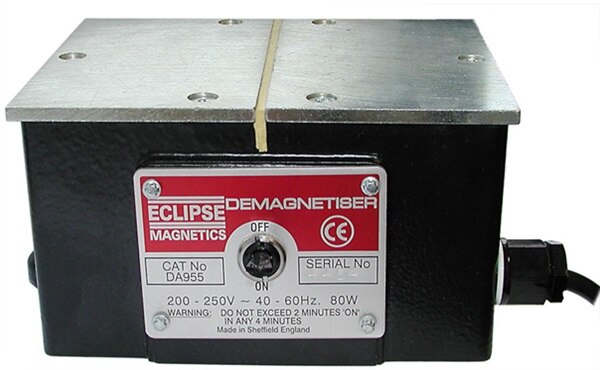 Image of Eclipse Magnetics' Table Top Demagnetizer 