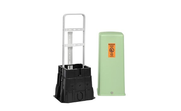 Image of FiberSource's HDPE Split-Base Pedestal