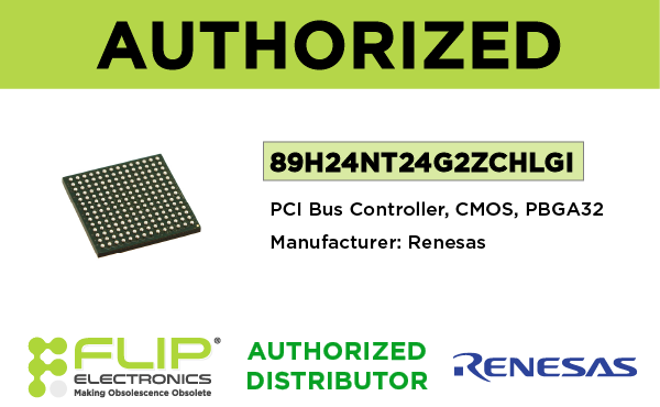 Image of Flip Electronics' 89H24NT24G2ZCHLGI Renesas