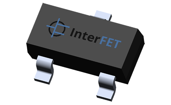 Image of InterFET's IFN160BST3 N-Channel Low Input Capacitance JFET