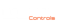Image of Nominal Controls' Logo with White