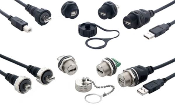 Image of PEI-Genesis' Sure-Seal® USB 2.0 Connectors