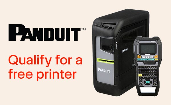 Image of Panduit's Printer Promo
