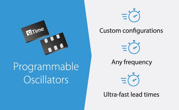 Image of SiTime's Programmable Oscillators