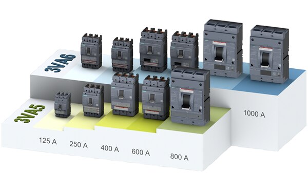 Image of Siemens 3VA Molded Case Circuit Breakers
