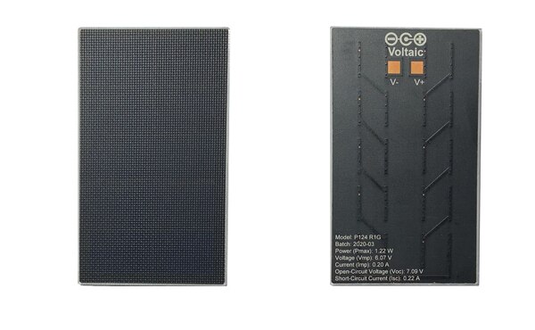 Image of Voltaic Systems' 1 Watt 6 Volt Small Solar Panel - ETFE