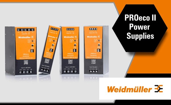 Image of Weidmuller PROeco II Power Supplies