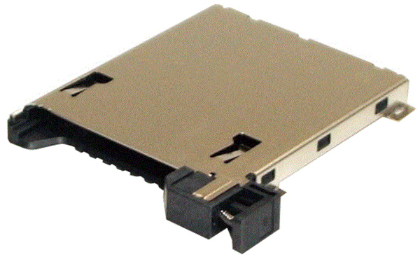 Image of Yamaichi Electronics' FPS009 Series SD Card Connectors