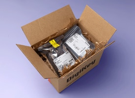 Unboxing by DigiKey card