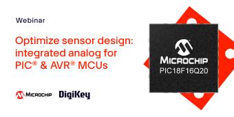 image of Microchip Optimize sensor design webinar