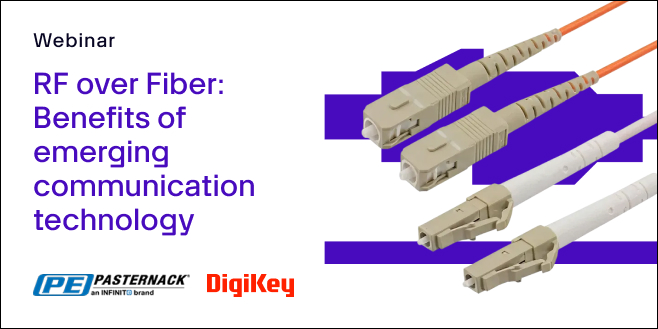 image of RF over Fiber: Benefits of emerging communication technology webinar