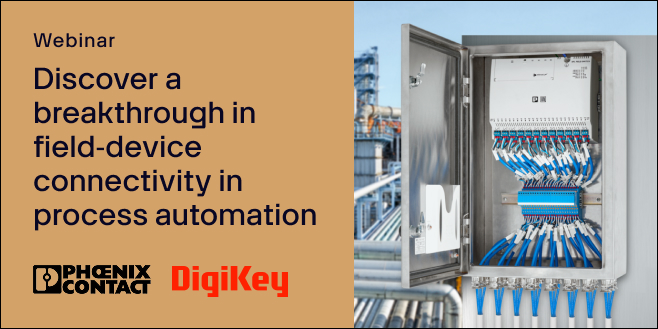 image of Discover a breakthrough in field device connectivity in process automation webinar