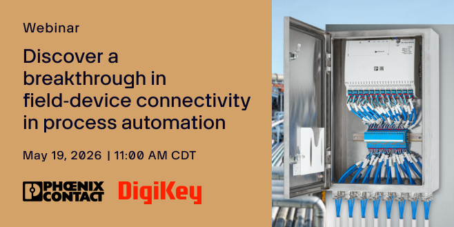 image of Discover a breakthrough in field device connectivity in process automation webinar