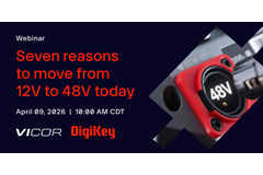 image of Seven reasons to move from 12V to 48V webinar