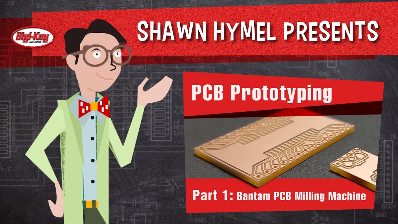 Create PCBs for Rapid Prototyping – Part 1 – Setting up a Bantam Tools PCB Milling Machine