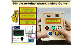 image of DIY Simple Arduino Whack-a-Mole Game
