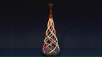 image of LED Noodle Holiday Tree