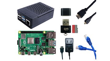 image of RASPBERRY PI 4B - STARTER KIT