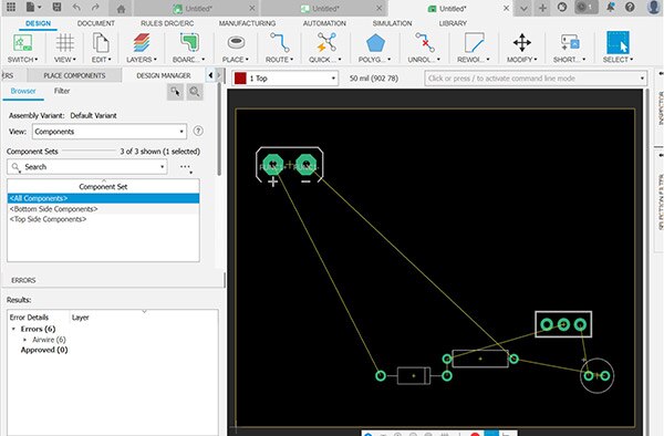 Creating 3D Printed Circuit Board Designs Using 2D Simulation