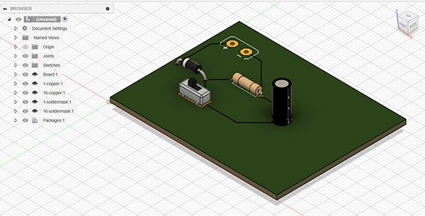 Creating 3D Printed Circuit Board Designs Using 2D Simulation