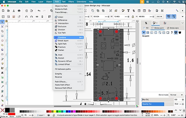 How To Design 3D-Printable Cases with Inkscape