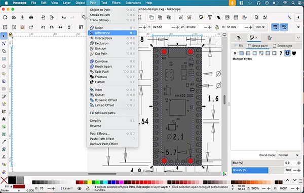 How To Design 3D-Printable Cases with Inkscape