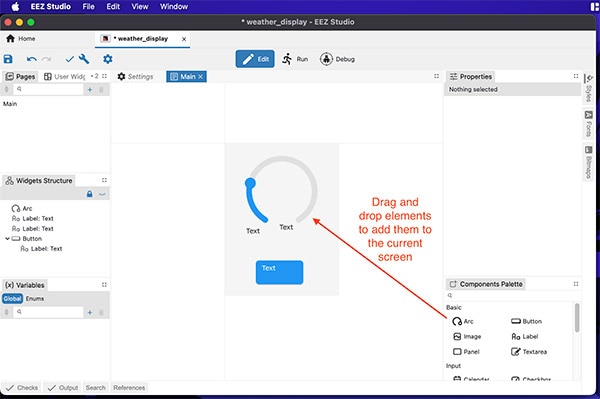 How To Get Started with Embedded UI-Design in EEZ Studio