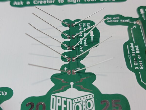Assembling your 2025 Open Sauce Badge