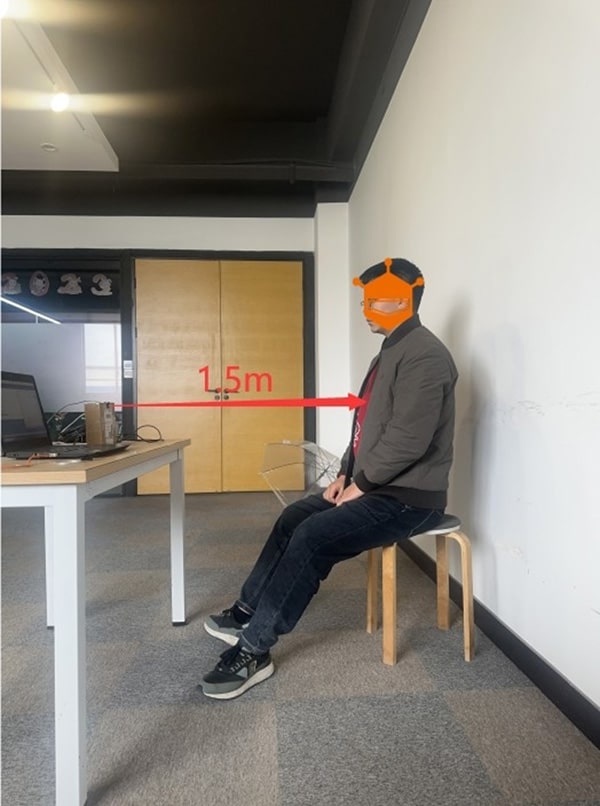 image of Breathing Rate Detection of the C1001 mmWave Human Detection Sensor