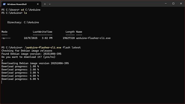 Image of How to Reflash the Operating System to Your Arduino UNO Q