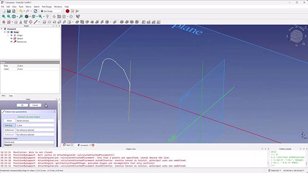 Intro to FreeCAD Part 6: Revolutions Pipes and Lofts