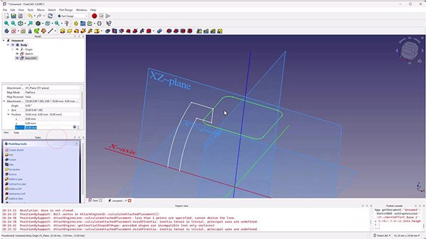 Intro to FreeCAD Part 6: Revolutions Pipes and Lofts