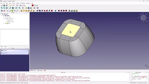 Intro to FreeCAD Part 6: Revolutions Pipes and Lofts