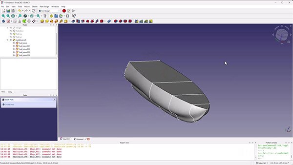 Intro to FreeCAD Part 7: Sweeps and Lofts with Guide Curves