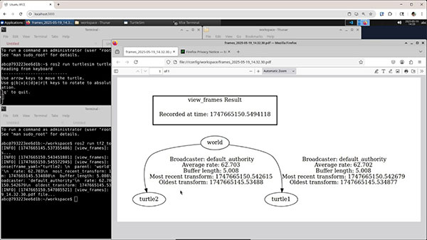 Image of Intro to ROS Part 11: TF2 Broadcasters and Listeners