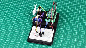 Image of Pico Inventor's Kit Experiment 4 - Using a Transistor to Drive a Motor