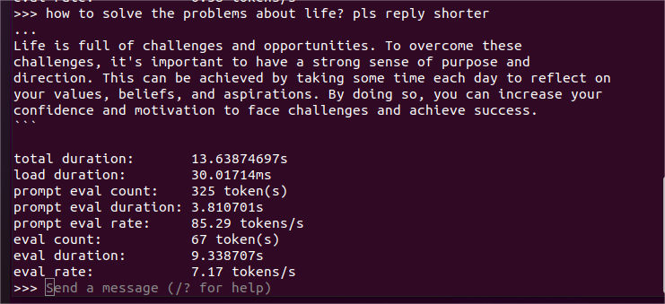 image of Token speed of qwen-0.5b running on LattePanda 3 Delta