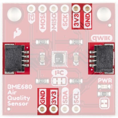Image of SparkFun Environmental Sensor Breakout - BME68x (Qwiic) Hookup Guide