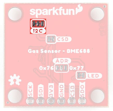 Image of SparkFun Environmental Sensor Breakout - BME68x (Qwiic) Hookup Guide