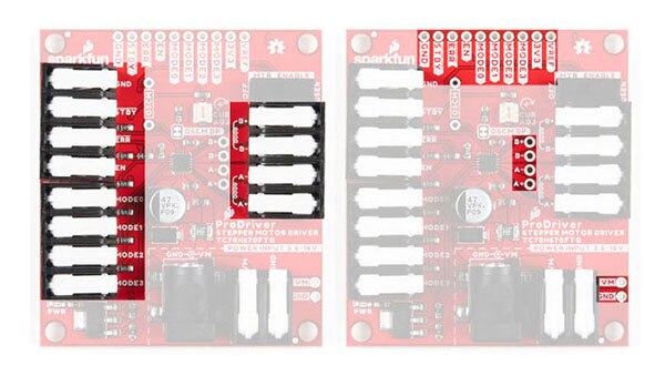 Image of SparkFun ProDriver and Mini Stepper Motor Driver Hookup Guide