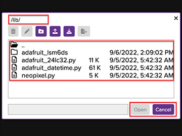 Image of CircuitPython Web Workflow Code Editor Quick Start