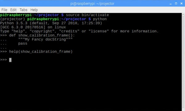 Image of Computer Vision and Projection Mapping in Python