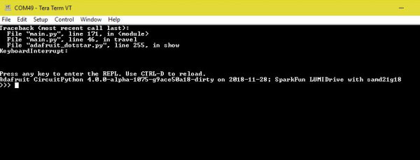 Image of LumiDrive Hookup Guide
