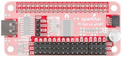 Image of Pi Servo pHAT (v2) Hookup Guide