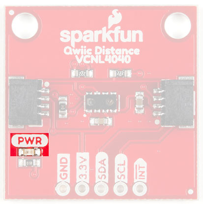 Image of Qwiic Proximity Sensor (VCNL4040) Hookup Guide