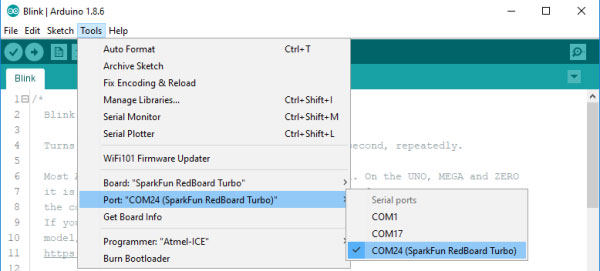 Image of RedBoard Turbo Hookup Guide