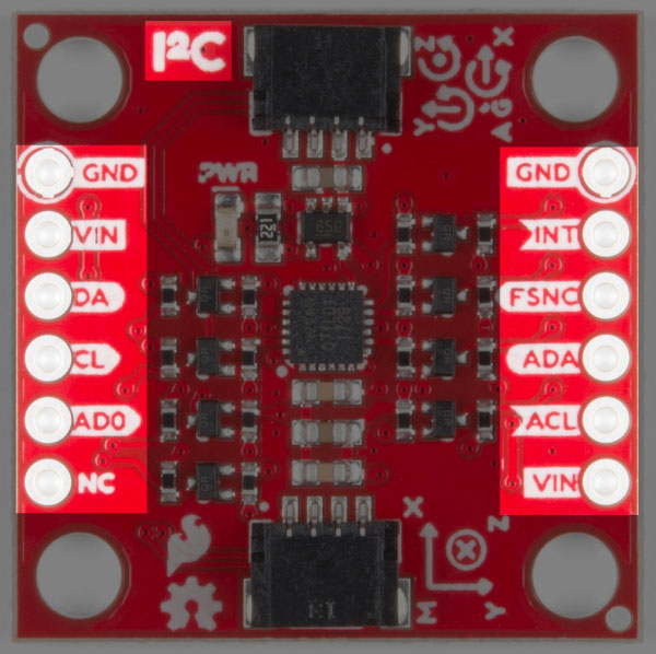 SparkFun 9DoF IMU (ICM-20948) Breakout Hookup Guide