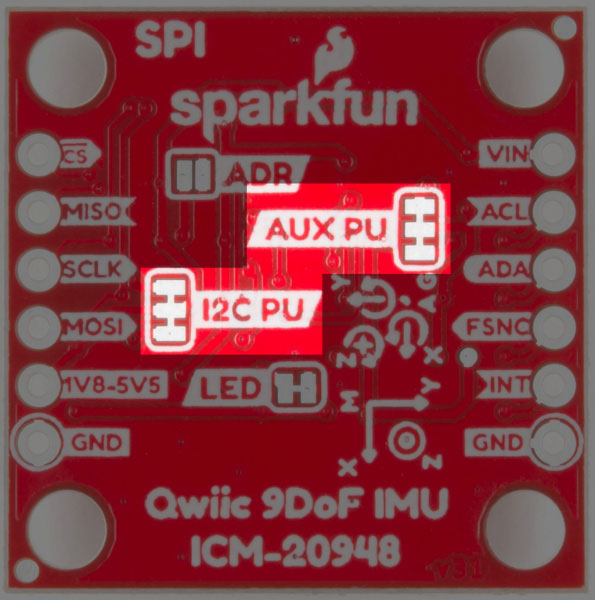 Image of SparkFun 9DoF IMU (ICM-20948) Breakout Hookup Guide