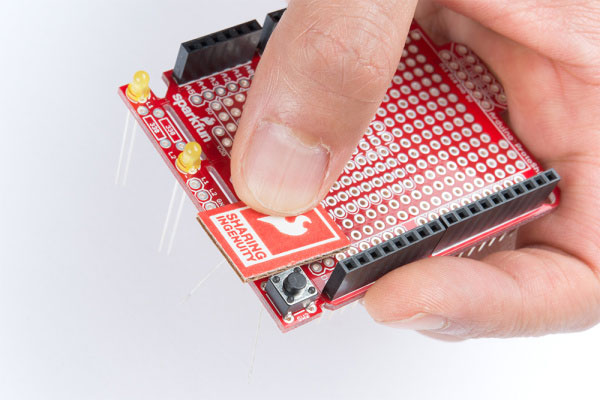 Image of SparkFun Arduino ProtoShield Hookup Guide