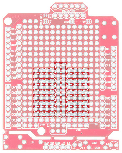 Image of SparkFun Arduino ProtoShield Hookup Guide